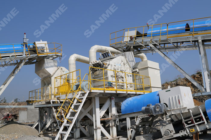 Limestone aggregate production line 2