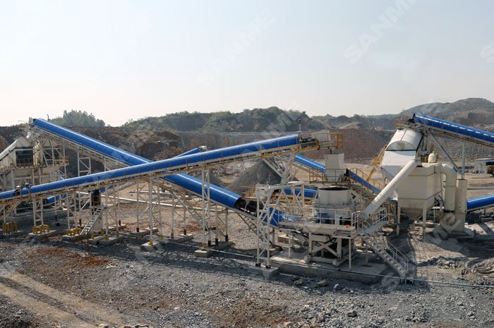 Limestone aggregate production line 3